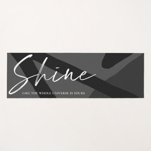 Het hele universum is jouw inspiratie yogamat (Voorkant (horizontaal))