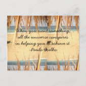 Het hele universum verzint Briefkaart (Voorkant)