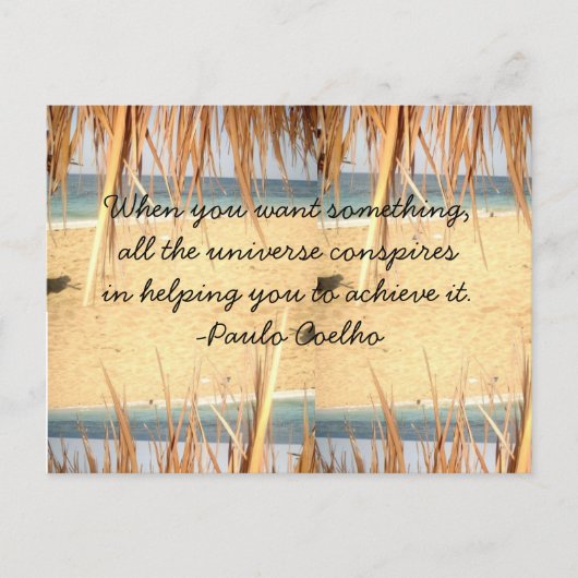 Het hele universum verzint Briefkaart (Voorkant)