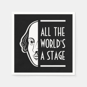 Het hele wereldtoneel is een podium Shakespeare Th Servet