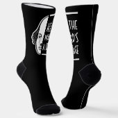 Het hele wereldtoneel is een podium Shakespeare Th Sokken (Gebogen)