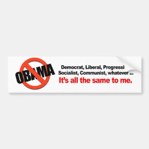 HET HELEMAAL HETZELFDE VOOR MIJ BUMPERSTICKER