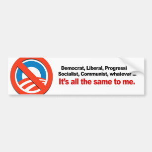 HET HELEMAAL HETZELFDE VOOR MIJ BUMPERSTICKER
