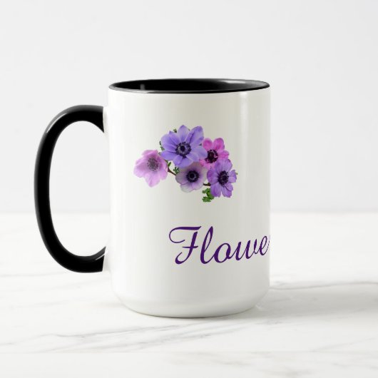 Het helen met het ontwerp van de Bloemen Mok (Links)