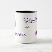 Het helen met het ontwerp van de Bloemen Mok (Midden)