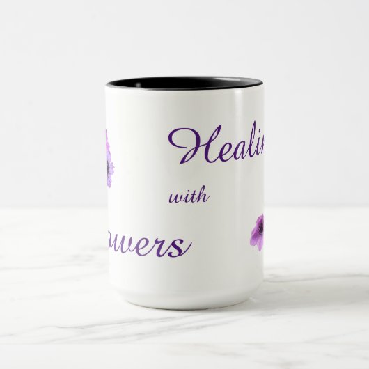 Het helen met het ontwerp van de Bloemen Mok (Midden)