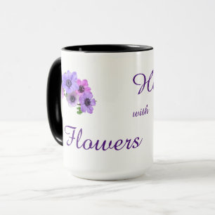 Het helen met het ontwerp van de Bloemen Mok