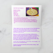 Het Helen REIKI Karuna Symbolen - de tekst van het Bedankkaart (Binnen)