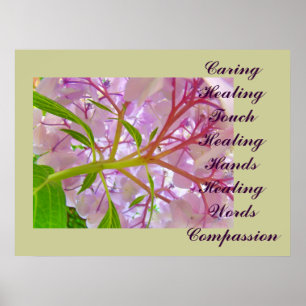 Het helen van het Draaien van Aanraakaanraking het Poster