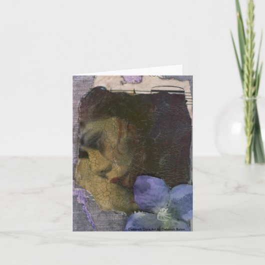 Het helen van Scheuren Notecard Kaart (Voorkant)