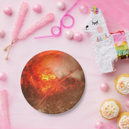 HET HELLFIRE BORD! PAPIEREN BORDJE (Feest)