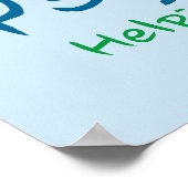 Het helpen van alle Kinderen aan het Poster van de (Hoek)