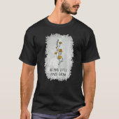 Het helpen van Kleine Minds Groei Splatter T-shirt (Voorkant)