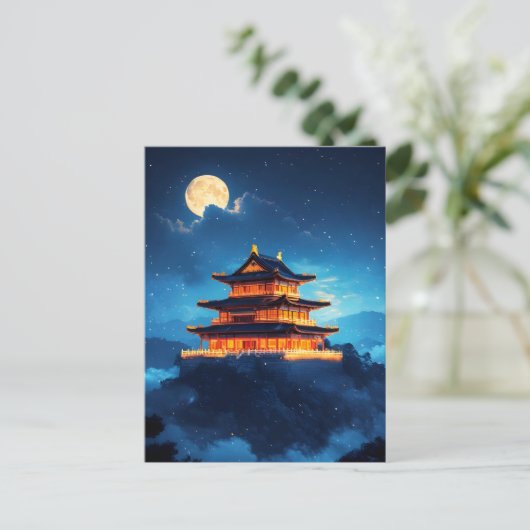 Het Hemelpaleis om Middernacht Briefkaart (Staand voorkant)