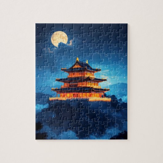 Het Hemelpaleis om Middernacht Legpuzzel (Verticaal)