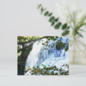 Het hemelse Briefkaart van de Waterval (Staand voorkant)