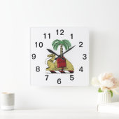 Het heraldische Wapenschild van de Kleur van de Vierkante Klok (Huis)