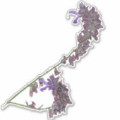 Het Herb Clary Sage | VinylSticker Sticker (Voorkant)