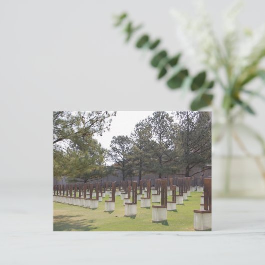 Het Herdenkingsbriefkaart van de Stad van Oklahoma Briefkaart (Staand voorkant)