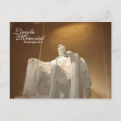 Het HerdenkingsBriefkaart van Lincoln Briefkaart (Voorkant)