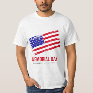 Het herdenkingsdag ontwerp T-shirt
