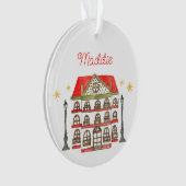 Het herenhuis - acryl Ornament (voorkant)