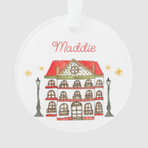 Het herenhuis -  acryl Ornament