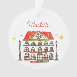 Het herenhuis -  acryl Ornament