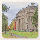 Het Herenhuis van Vanderbuilt Kartonnen Onderzetters (Voorkant)