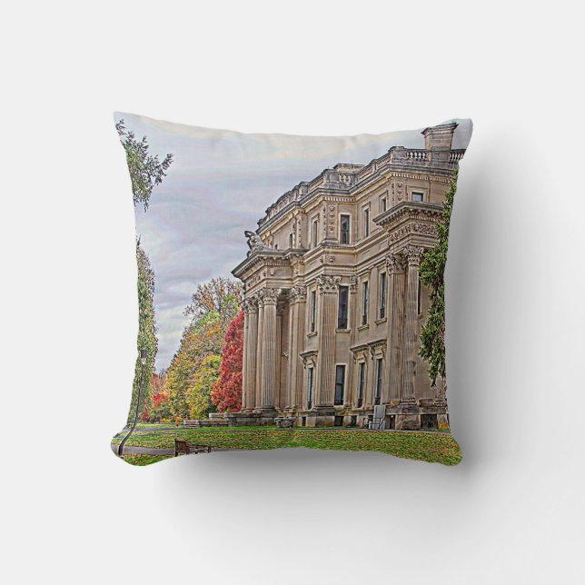 Het Herenhuis van Vanderbuilt Kussen (Voorkant)