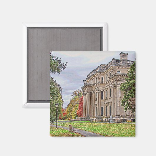 Het Herenhuis van Vanderbuilt Magneet (Voorkant / Achterkant)