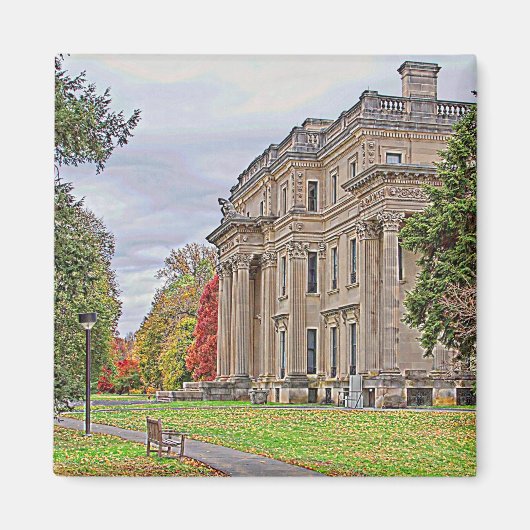 Het Herenhuis van Vanderbuilt Magneet (Voorkant)