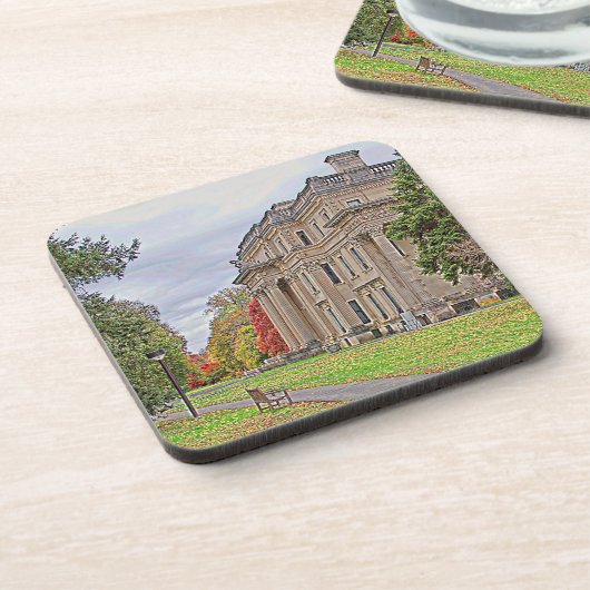 Het Herenhuis van Vanderbuilt Onderzetter (Linkerzijde)