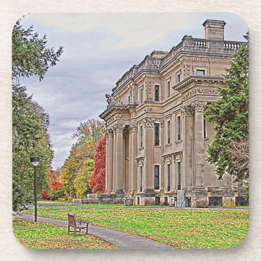 Het Herenhuis van Vanderbuilt Onderzetter (Voorkant)