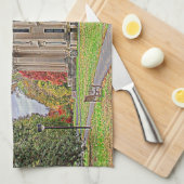 Het Herenhuis van Vanderbuilt Theedoek (Quarter Fold)