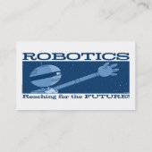 Het herfstmeer "ROBOTIEK!" Visitekaartje (Achterkant)