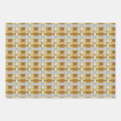 het herhalen van een gevlekt dagboek inpakpapier vel (Voorkant 3)