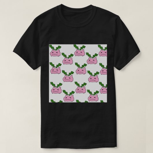 het herhalen van hoppdruk .png t-shirt (Design voorkant)