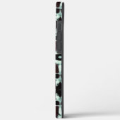 Het herhalen van ondoorzichtige rode en gradiëntkr Case-Mate iPhone case (Achterkant / Links)