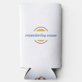 Het herinneren van Esmae Slim 12 oz kan Koozie (Voorkant)