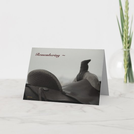 Het herinneren zich kaart (Voorkant)