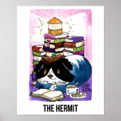 Het Hermit BCN Tarot Poster (Voorkant)