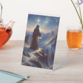 Het Hermit Tarot tafelblad teken Reclamebord Met Voetstuk (Insitu)