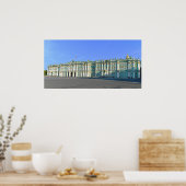 Het Hermitage Museum Panorama, Rusland Poster (Keuken)