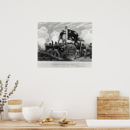 Het Heroïsme van sergeant William Jasper Poster (Keuken)