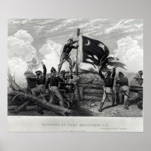 Het Heroïsme van sergeant William Jasper Poster (Voorkant)