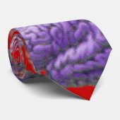 Het hersenStropdas voor mannen Stropdas (Opgerold)