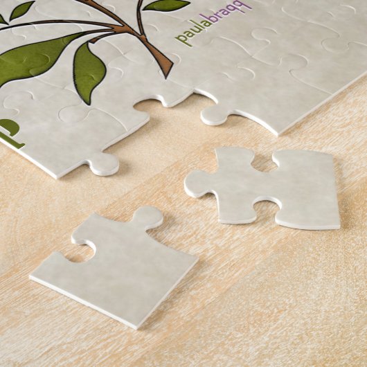 Het herstel begint met de eerste stap legpuzzel (Zijkant)