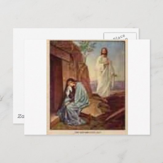 Het herstel briefkaart (Voorkant / Achterkant)