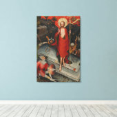 Het herstel canvas afdruk (Insitu (Houten vloer))